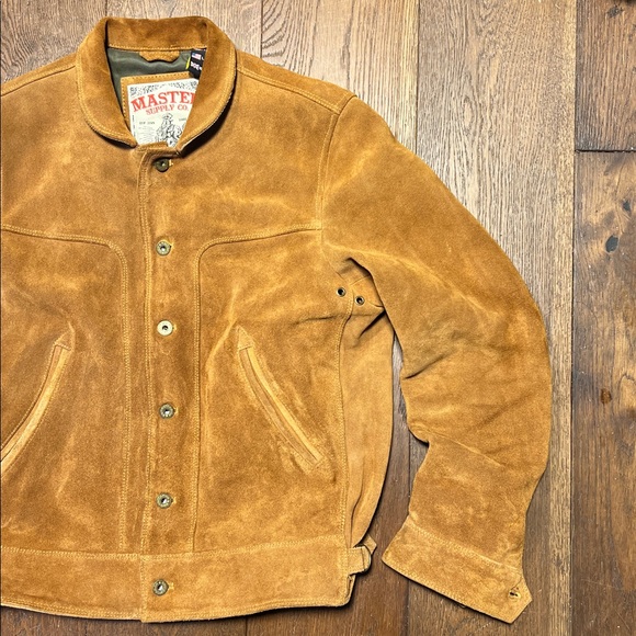Master Supply Company Rough-out Heavy Suede Jacket - Picture 5 of 16